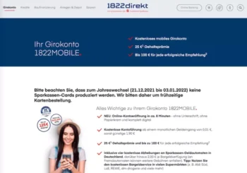 1822MOBILE Girokonto