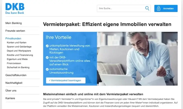 DKB Vermieterpaket