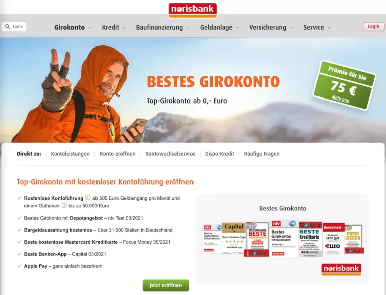 norisbank Top-Girokonto