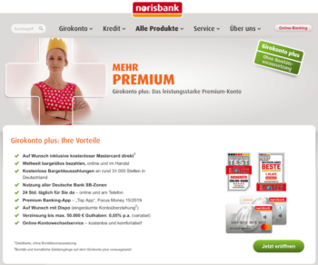 norisbank Girokonto plus