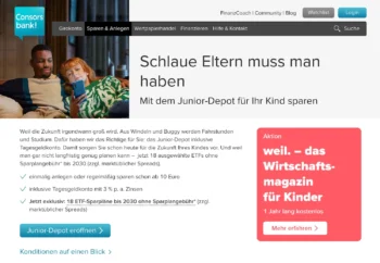 Consorsbank Kinderkonto
