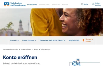 Volksbank zweites Konto eröffnen